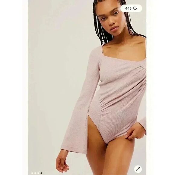 NWT Free People On A Cloud bodysuit in size medium - Picture 3 of 8